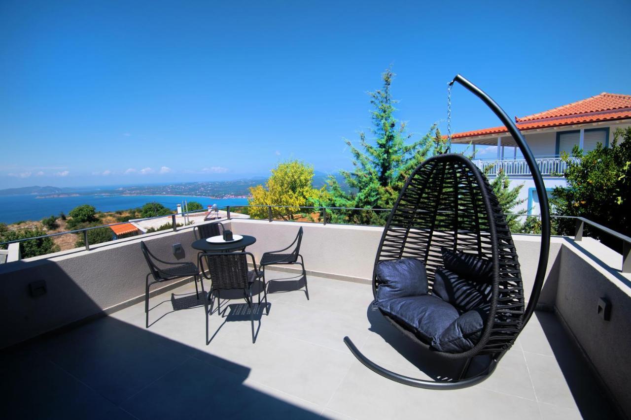 Dimeli - Sea View Villas In Foinikounta فينيكونتا المظهر الخارجي الصورة