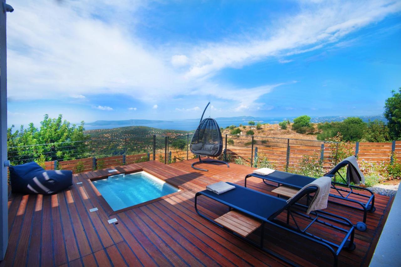 Dimeli - Sea View Villas In Foinikounta فينيكونتا المظهر الخارجي الصورة