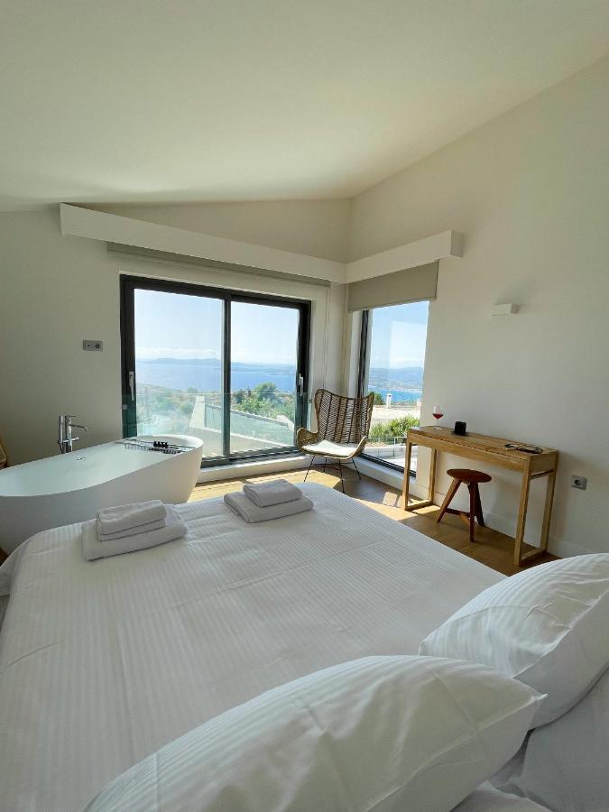 Dimeli - Sea View Villas In Foinikounta فينيكونتا المظهر الخارجي الصورة