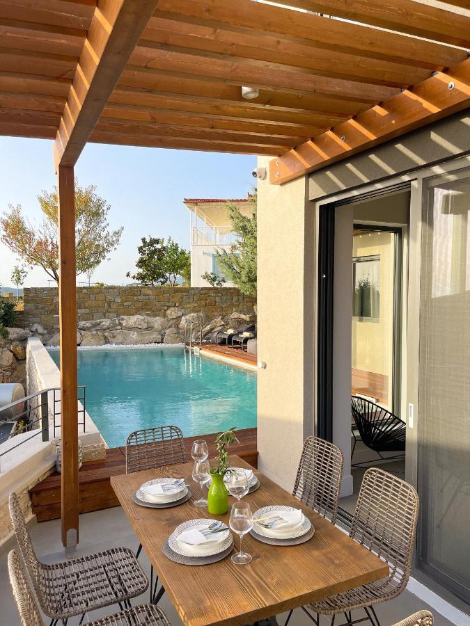 Dimeli - Sea View Villas In Foinikounta فينيكونتا المظهر الخارجي الصورة