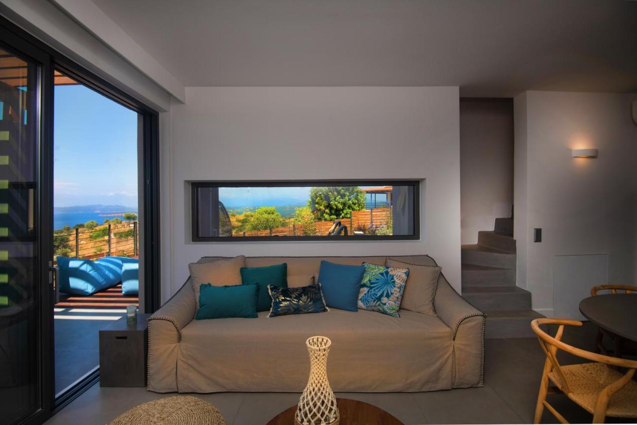 Dimeli - Sea View Villas In Foinikounta فينيكونتا المظهر الخارجي الصورة
